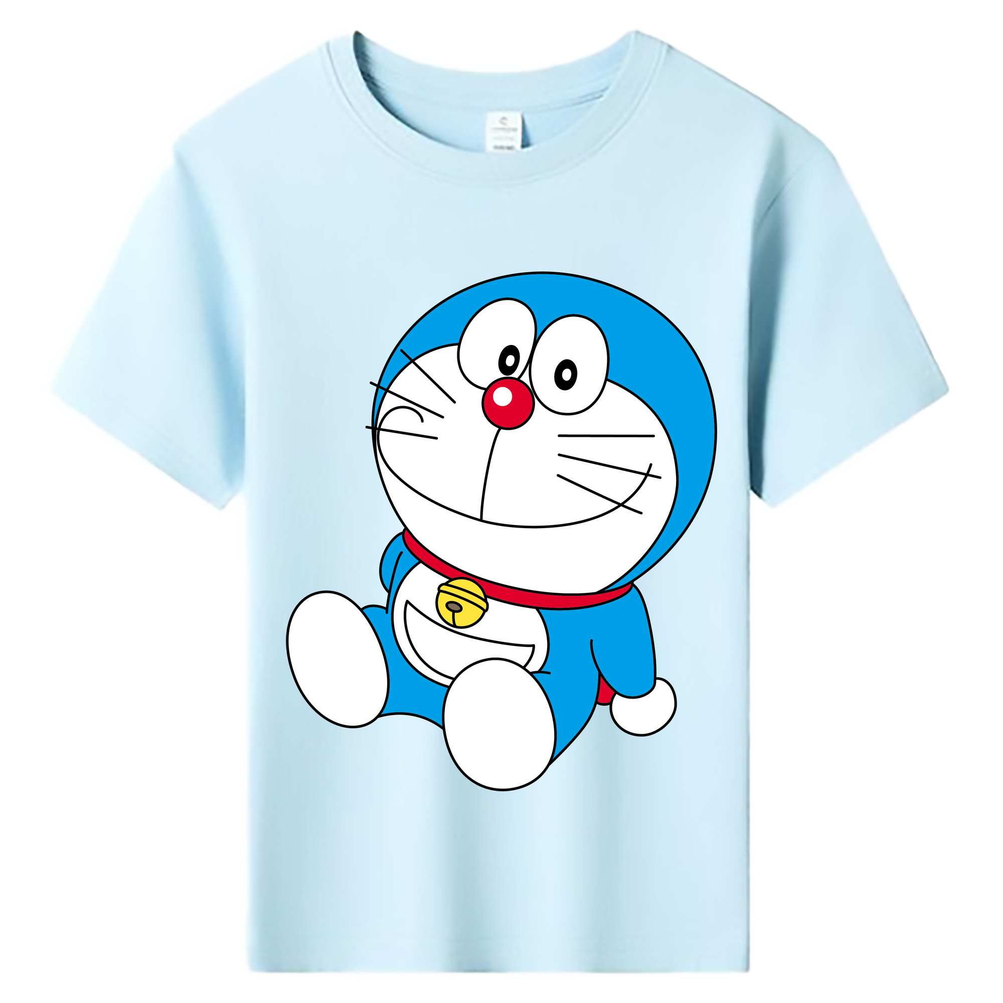 （画像用） ドラえもん Doraemon 綿100％キッズTシャツ（フロントプリント）